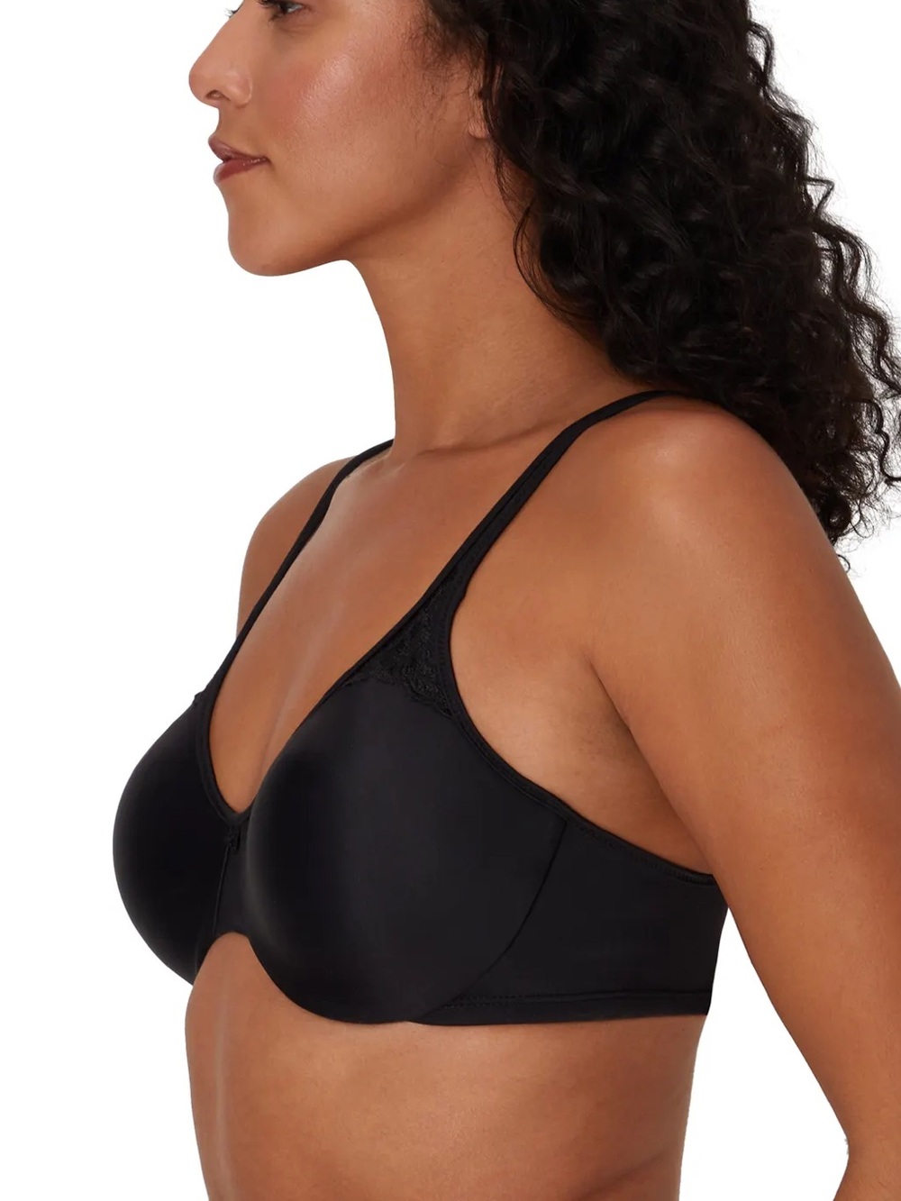 Bali Passion for Comfort Underwire Minimizer Bra DF3385 Size 42DD Black - Picture 3 of 4